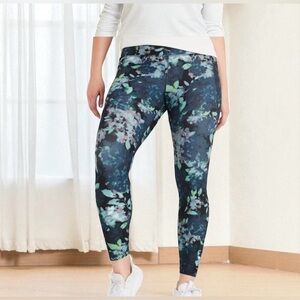 NEW, Old Navy, High-Waisted PowerSoft Rib Pocket Leggings, 3X, Navy, Colors